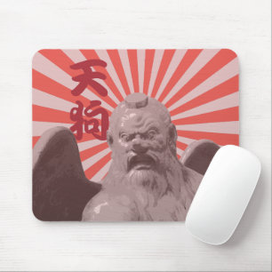 Japansk Underbar Tengu Yokai Musmatta