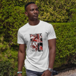 Japansk Urban City T Shirt