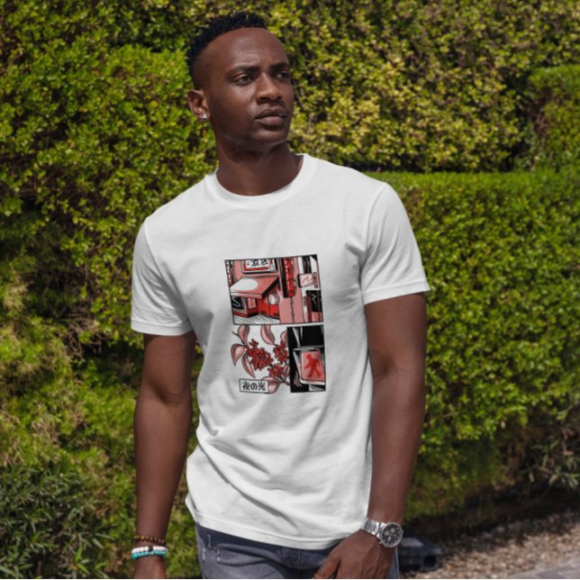 Japansk Urban City T Shirt (Skapare uppladdad)