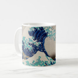 Japansk våg kaffemugg