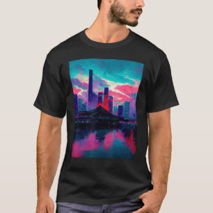 Japansk Vaporwave Asian Inspired 80's retro 2 T Shirt