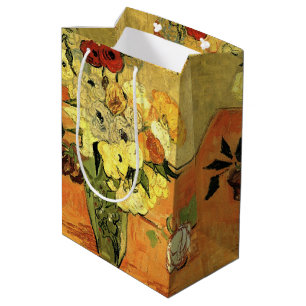 Japansk vas, rosor, anemone av Vincent van Gogh