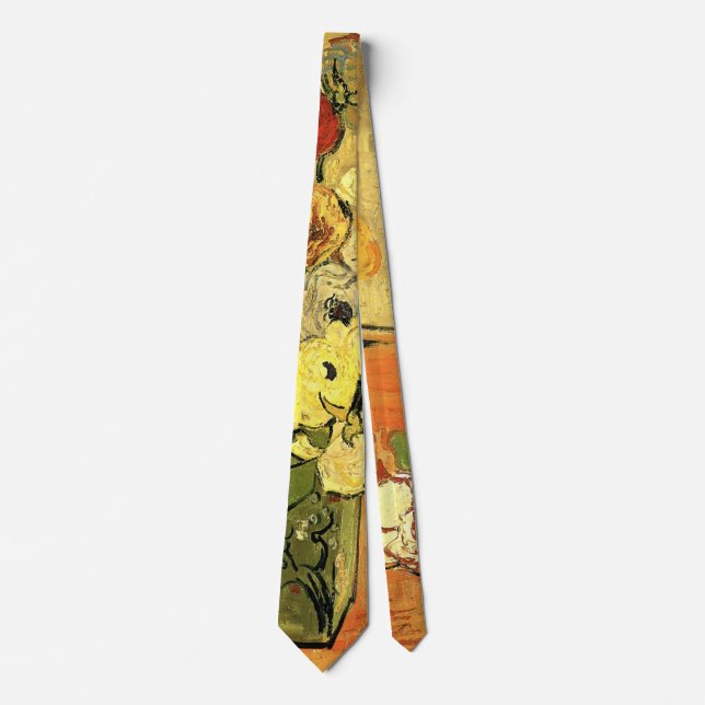 Japansk vas, rosor, anemone av Vincent van Gogh Slips (Framsida)