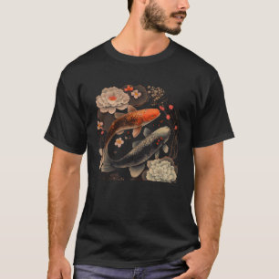 Japansk Vintage av fiskekarp (Fic Cherry Blos) T Shirt