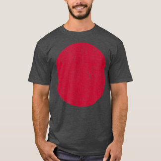 Japansk Vintage Flagga T Shirt