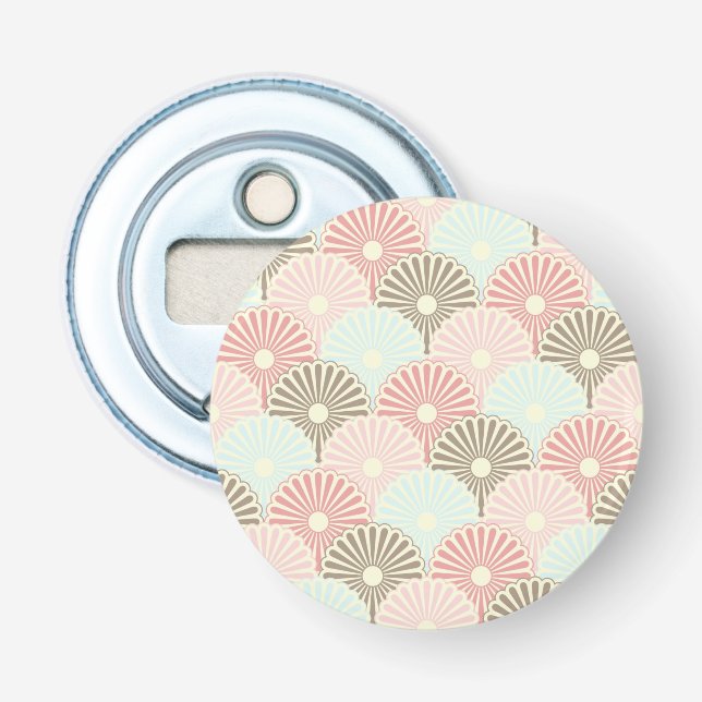 Japansk vintage mönster flasköppnare (Framsidan)