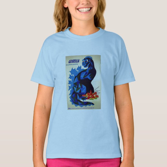 Japansk vintagefilmaffisch tee (Framsida)