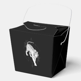 Japansk vit tiger presentaskar