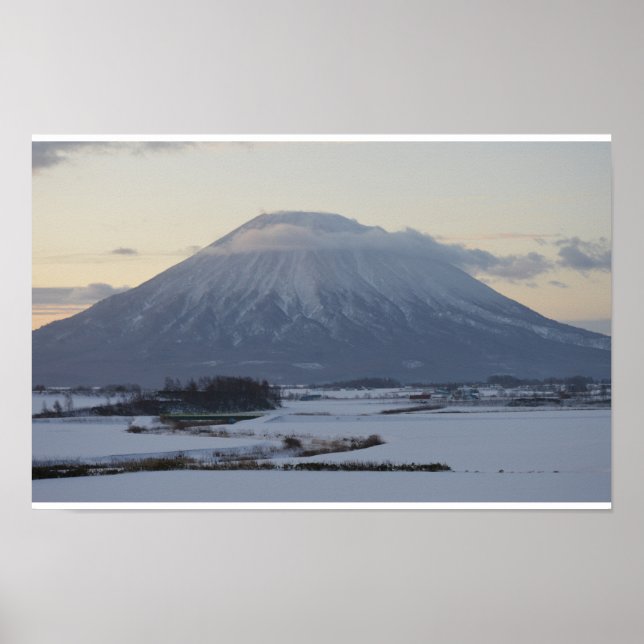Japansk vulkan poster (Framsidan)