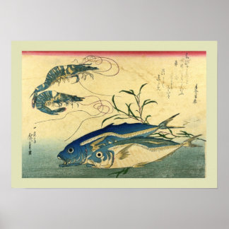 Japansk Woodblock Poster