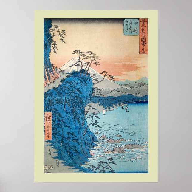 Japansk Woodblock Poster (Framsidan)