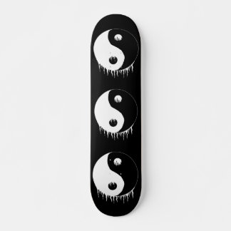Japansk yin-yang-skateboard mini skateboard bräda 18,5 cm