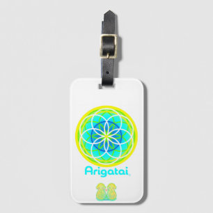 Japansk Zen-bagagelapp Bagagebricka