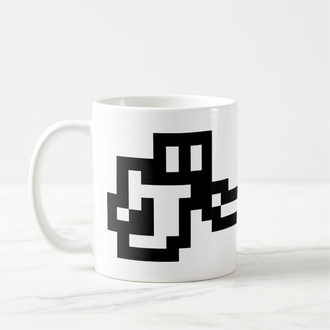 Japanska ゲ ー ー マ japanska språket nihongo kaffemugg (Vänster)