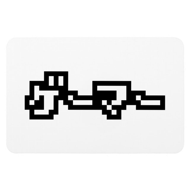 Japanska ゲ ー ー マ japanska språket nihongo magnet (Horisontell)