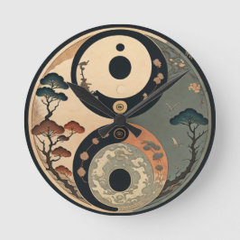 Japanska 8 rund klocka