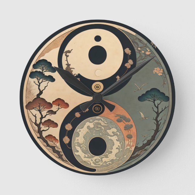 Japanska 8 rund klocka (Framsida)