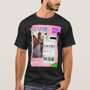 Japanska Aesthetic Streetwear T Shirt
