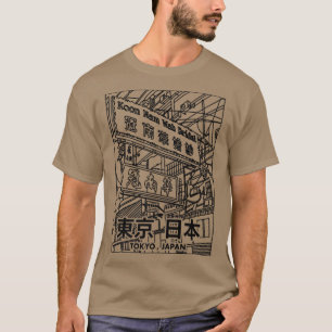Japanska Aesthetic Streetwear Tokyo Japan Street S T Shirt