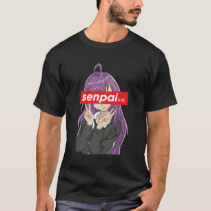Japanska Anime Notice Me Senpai T Shirt