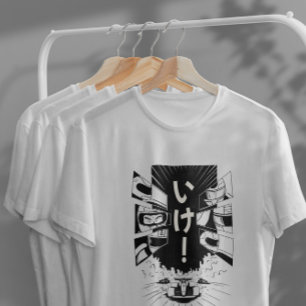 Japanska Anime Tävla Car Manga T Shirt