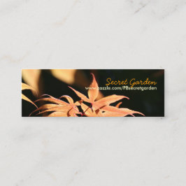 Japanska apel 7 Floral Photography Mini Visitkort
