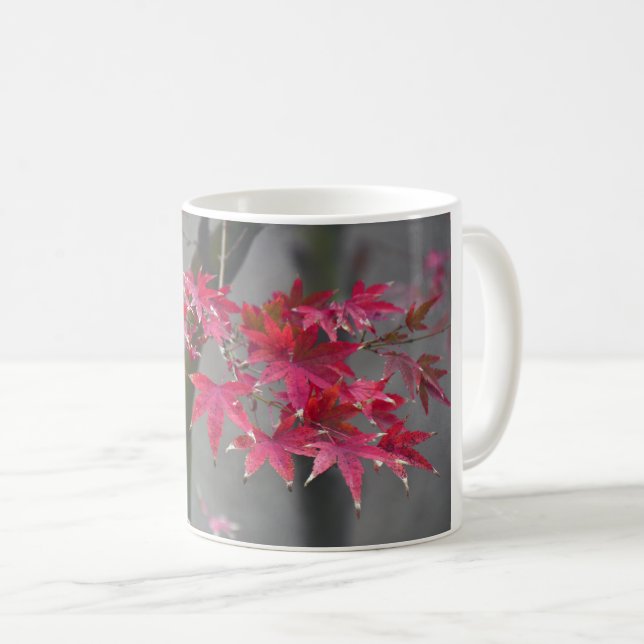 Japanska aple Löv Kaffemugg (Framsida höger)