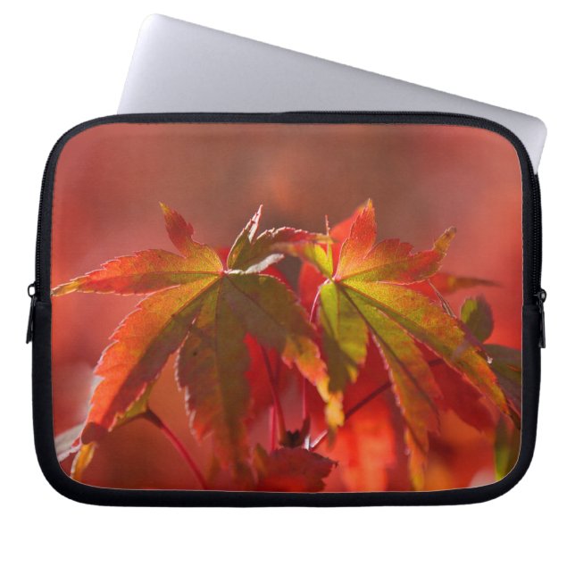 Japanska aple Löv Laptop Fodral (Framsidan)