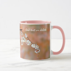 Japanska Apricotblommor Mugg