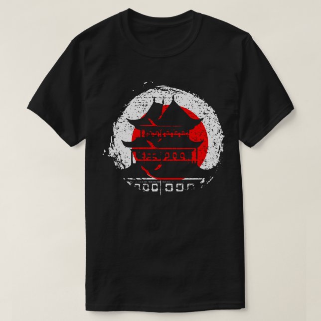 Japanska Art 3 T Shirt (Design framsida)