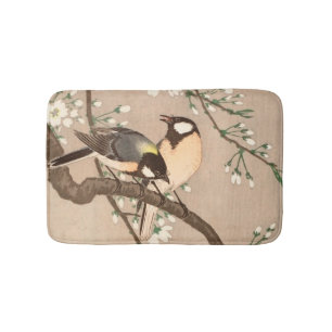 Japanska asiatiska Koson Bird Chickadee Songbird Badrumsmatta