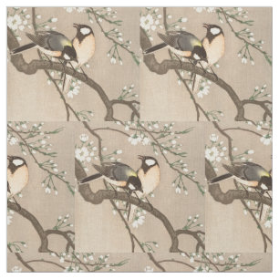 Japanska asiatiska Koson Bird Chickadee Songbird Tyg