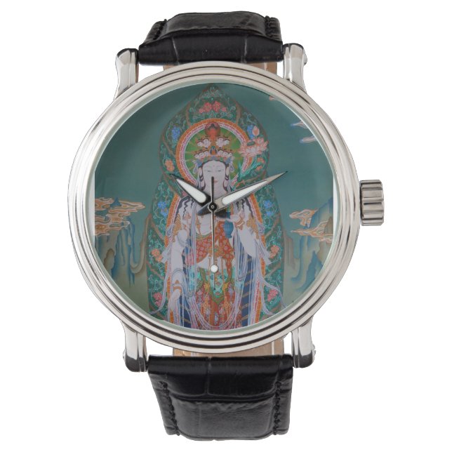 Japanska Avalokiteshvara Watch Armbandsur (Framsida)