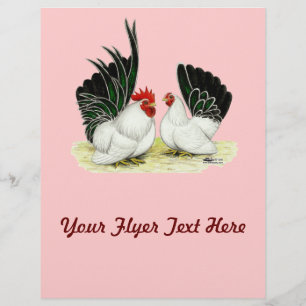 Japanska Blacktail Bantams Reklamblad