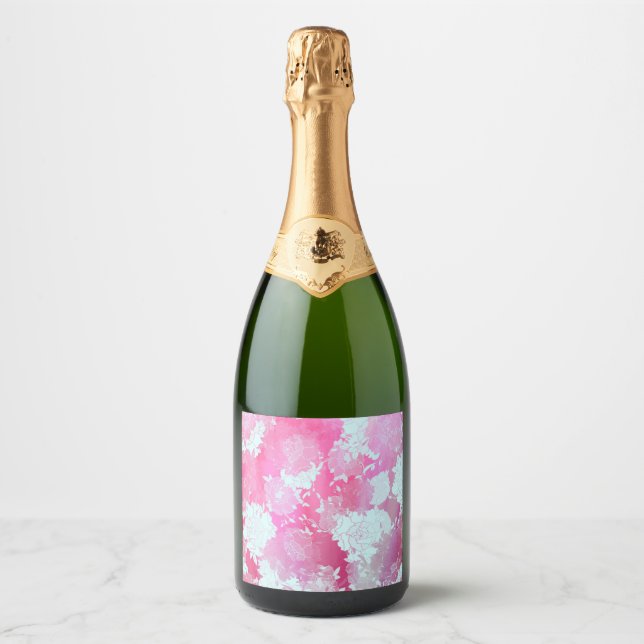 Japanska blommor blåa mönster (Framsida)