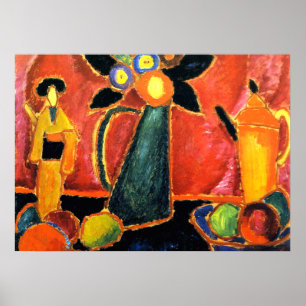 Japanska blommor poster