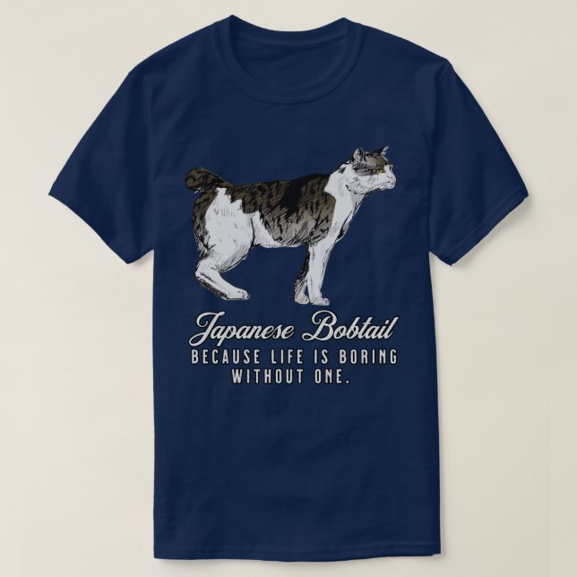 Japanska Bobtail-klassificerade Mamma-biograferna  T Shirt (Design framsida)