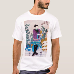 Japanska Bonsai Master, Kuniyoshi, Ukiyo-e T Shirt