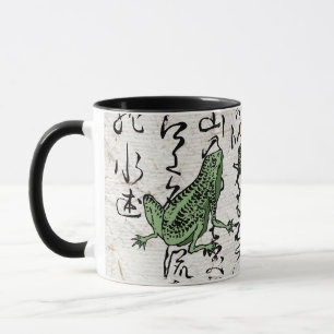 Japanska botaniska grodyngdyngdrom från artonhundr mugg