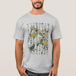 Japanska botaniska grodyngdyngdrom från artonhundr t shirt