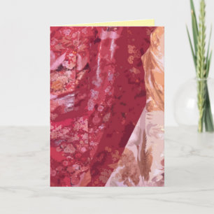 Japanska bröllop kimonos i närheten kort