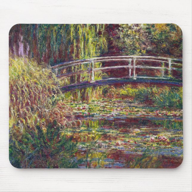 Japanska bron Claude Monet-coolan, gammal, herre Musmatta (Framsidan)