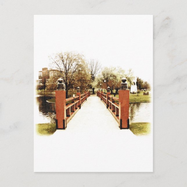 Japanska bron i Huntsville, Alabama Vykort (Framsida)