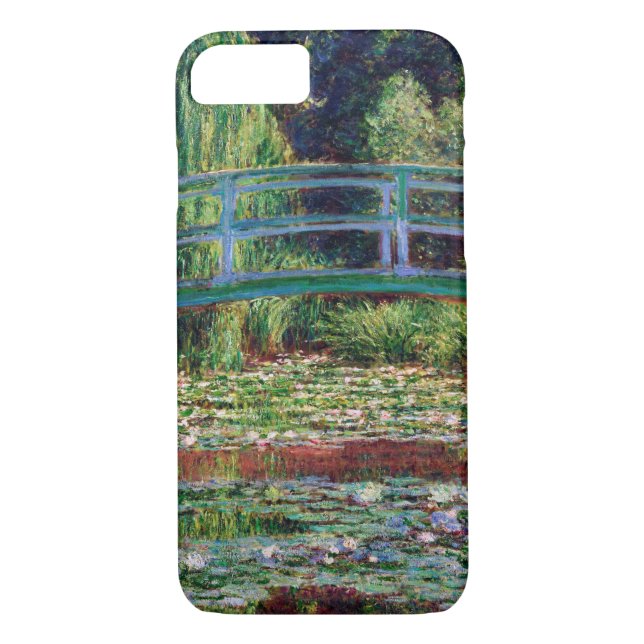 Japanska bron (Vatten-Lily Pond), Monet Case-Mate iPhone Skal (Baksida)