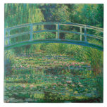 Japanska bron (Vatten-Lily Pond), Monet Kakelplatta<br><div class="desc">Oscar-Claude Monet (14 november 1840-5 december 1926) var en Fransk målare, en av de Fransk Impressionistiska målningarna och den mest konsekventa och skickliga utövaren av rörelsens filosofi att uttrycka sina uppfattningar före naturen, särskilt när det gäller plätering av landskapsbilden i luft. Uttrycket "Impressionism" härrör från titeln på hans målning Impression,...</div>
