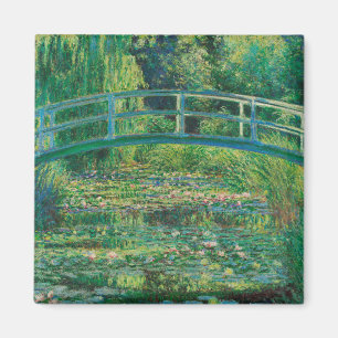 Japanska bron (Vatten-Lily Pond), Monet Magnet