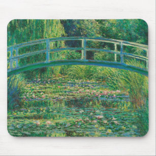 Japanska bron (Vatten-Lily Pond), Monet Musmatta