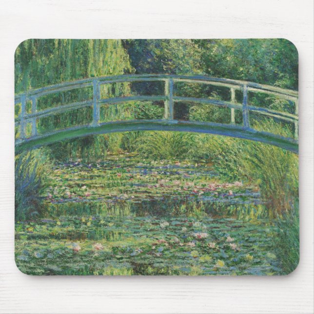 Japanska bron (Vatten-Lily Pond), Monet Musmatta (Framsidan)