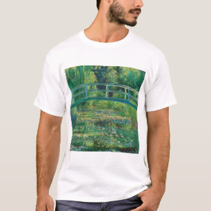 Japanska bron (Vatten-Lily Pond), Monet T Shirt