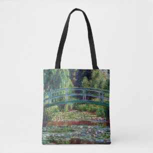 Japanska bron (Vatten-Lily Pond), Monet Tygkasse